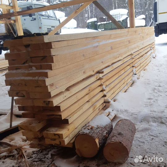 Доска обрезная, брус