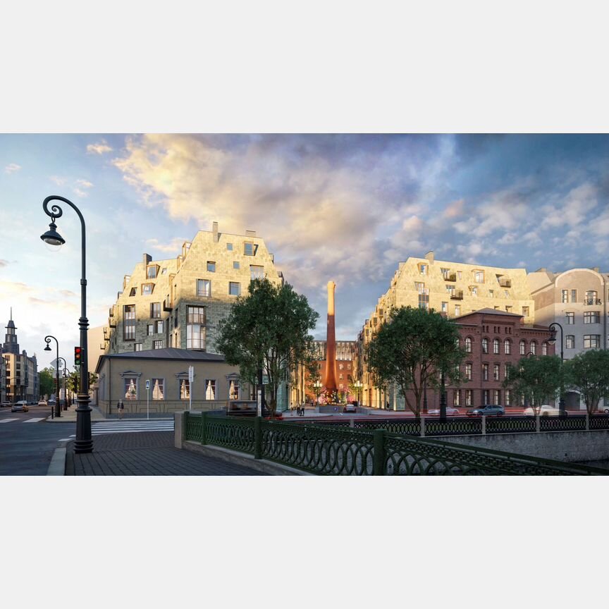 3-к. квартира, 106,1 м², 5/8 эт.