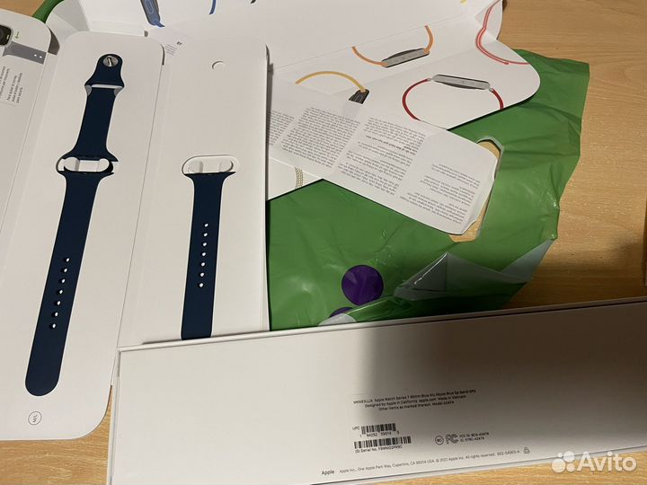 Apple watch 7 45 mm синие