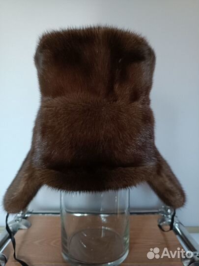 Шапка их меха норки-р.59-60
