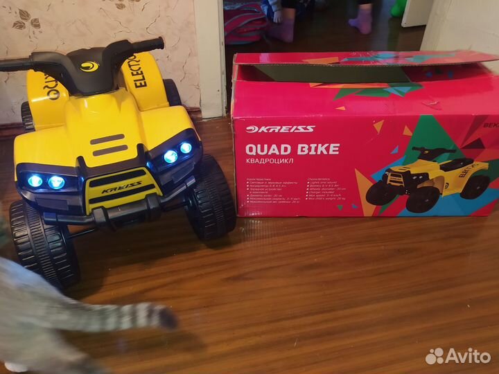 Электромобиль квадроцикл