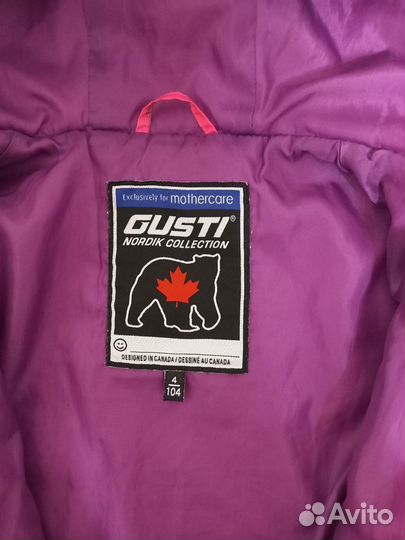 Куртка ветровка Gusti 4 года кофта mothercare