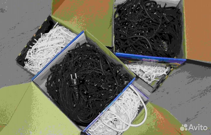 Гирлянда бахрома 25 метров