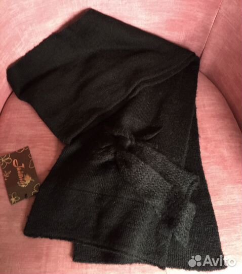 Комплект шапка с шарфом