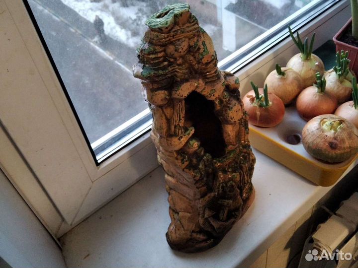 Грот в аквариум красивый