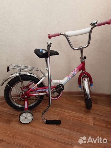 Детский велосипед с ручкой бу