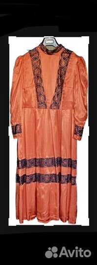 Русское народное платье Платье 60-х годов винтаж