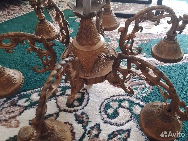 Люстры и светильники бу СССР ретро