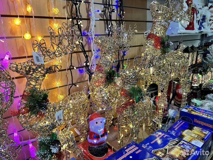 Новогодний олень