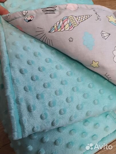 Плед-одеяло детское, конверт на выписку