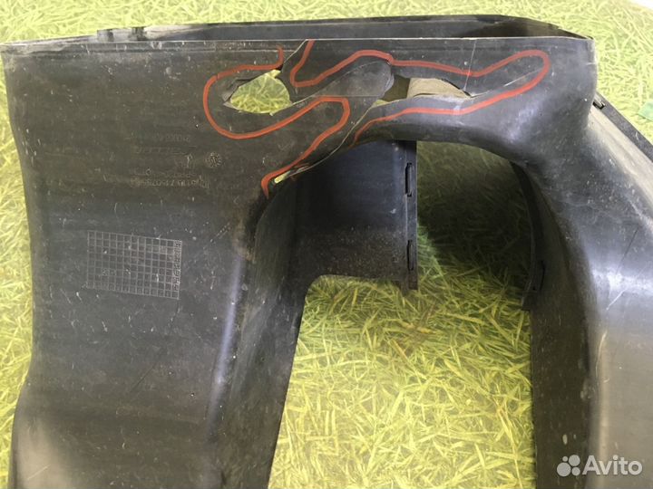 Воздуховод тормозов передний левый передний левый