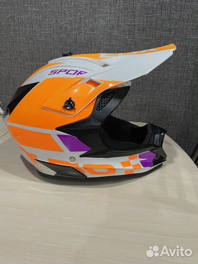 Шлем для мотокросса