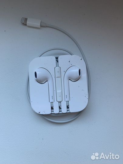 Наушники apple earpods lightning