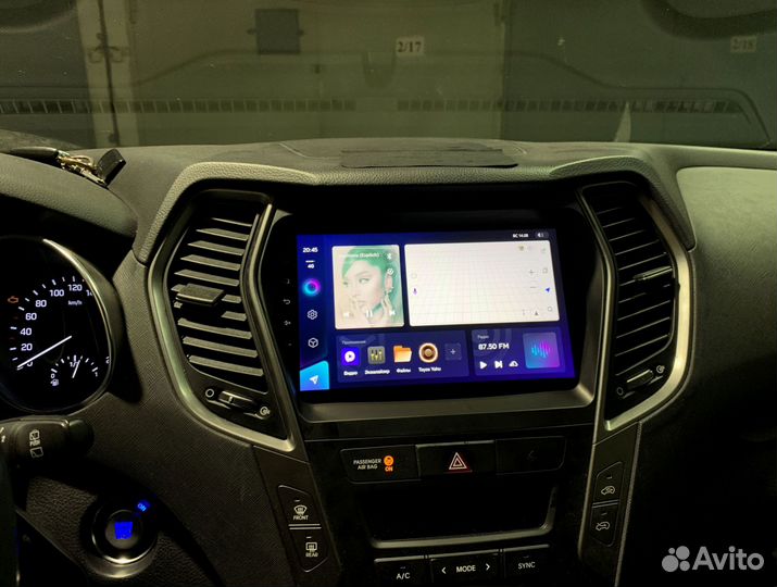 Магнитола Teyes 4/64 для Хёндай Санта Фе 3