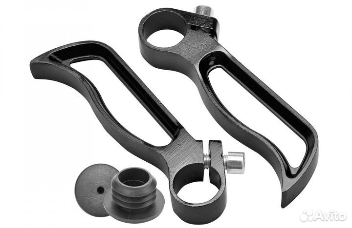 Рога на руль BLF-C4 алюм черный 440044