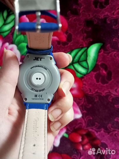 Детские смарт часы JET KID sport