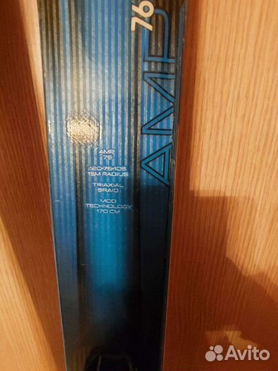Горные лыжи k2 amp 76