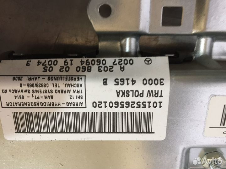 Подушка безопасности двери mercedes w211