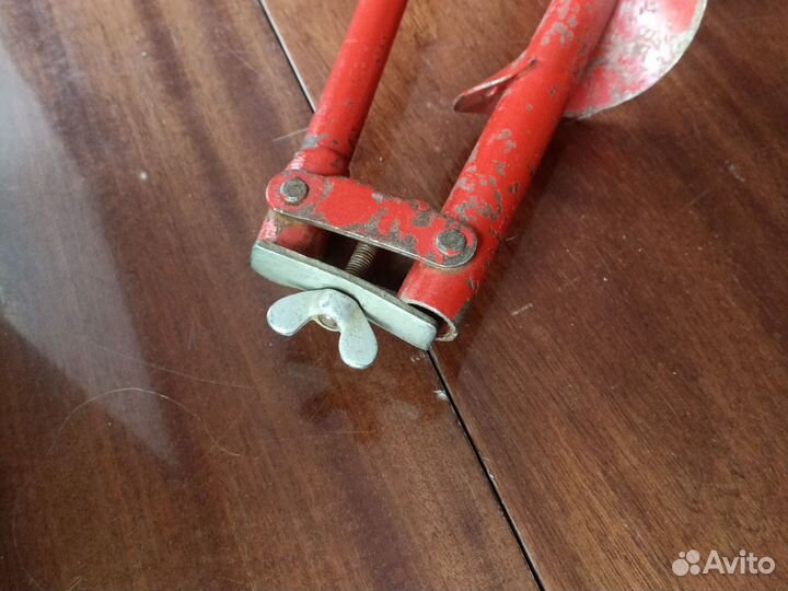 Бур для зимней рыбалки ручной СССР