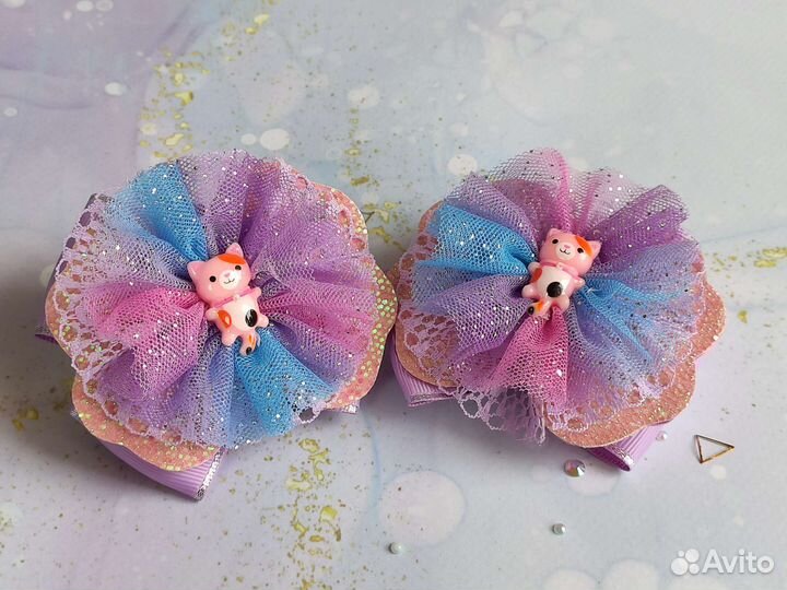 Бантики для девочек ручной работы