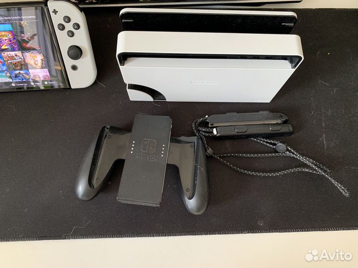 Nintendo switch oled прошитая чип 512 gb