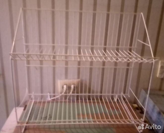 Сушилка полка для посуды 2-х уровневая