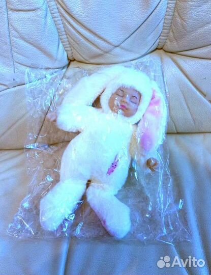 Заяц плюшевый реборн