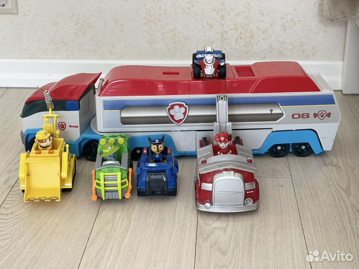 Игрушки щенячий патруль