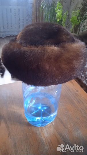 Шапка норковая женская