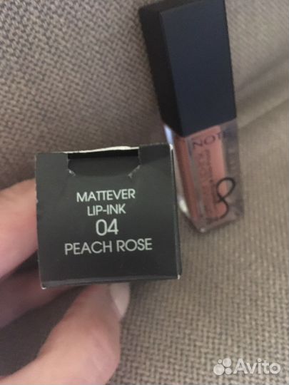 Жидкая помада для губ Note