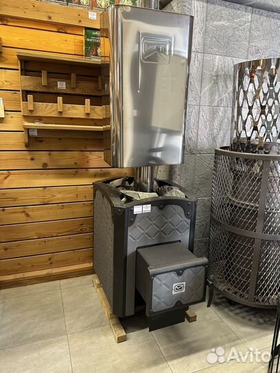 Печь для бани Былина 24Ч бак 45