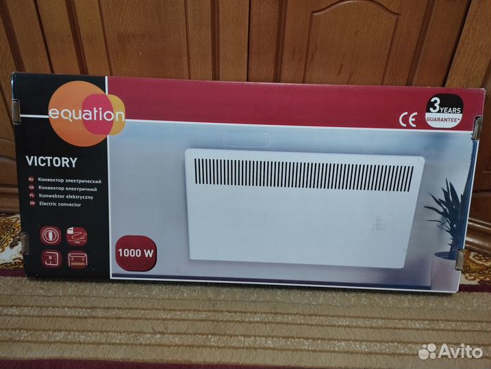 Конвектор электрический Equation MH-1000W