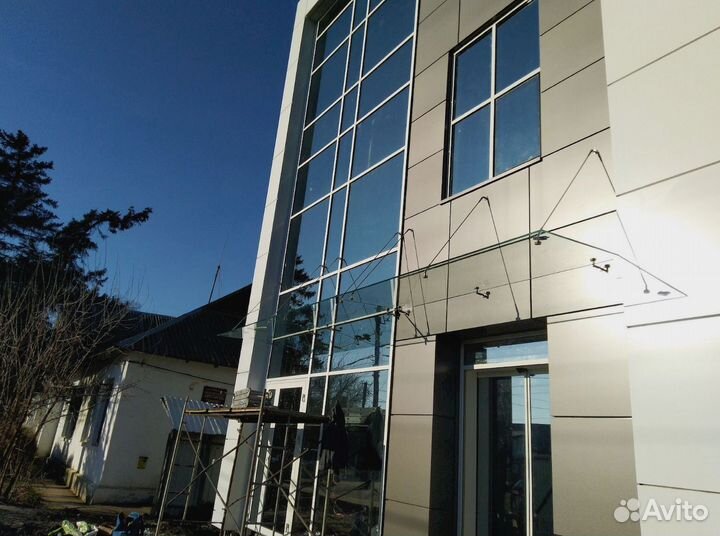 Раздвижные алюминиевые окна, двери, витражи