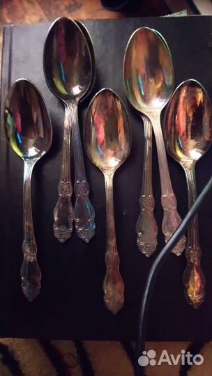 Чайные ложки мельхиор СССР