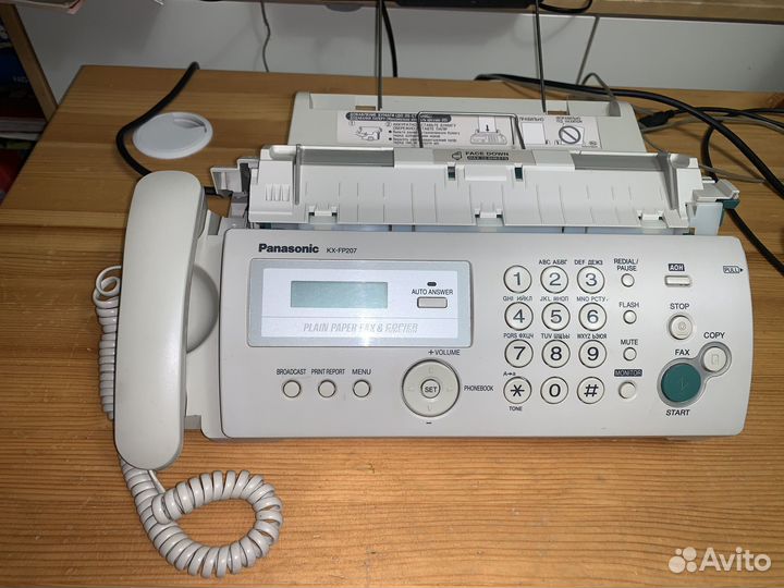Телефон panasonic kx-fp207