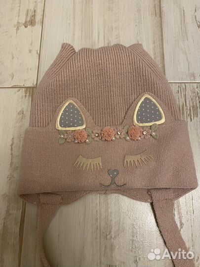 Красивая шапочка Кошка