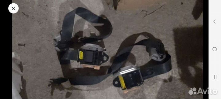 Mitsubishi Lancer 9 ремни безопасности