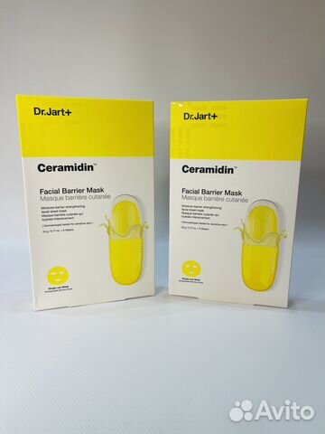 Dr jart ceramidin набор тканевых масок 5 шт