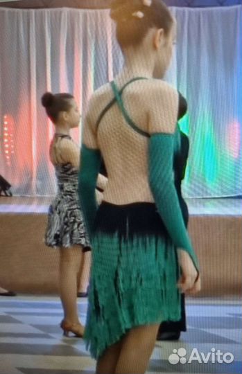 Платье для бальных танцев (латина) юниор