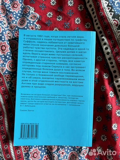 Книга Кольца Сатурна Зебальд