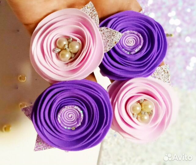 Изготовление аксессуаров для волос, бутоньерок