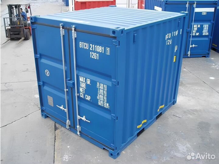 Контейнер Lutz Kurth. Bulk контейнер: 22b0. Контейнер 310*210*140 синий. Морской контейнер 10 one way.
