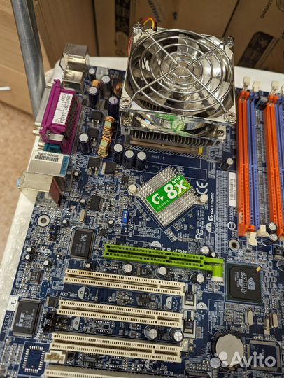 Материнская плата процессор память ретро