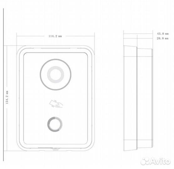 Вызывная панель dahua