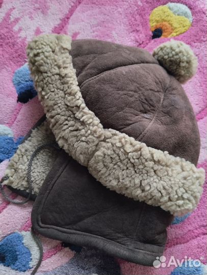 Шапка из натуральной овчины