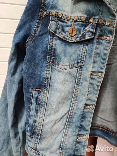 Джинсовка для девочки 146
