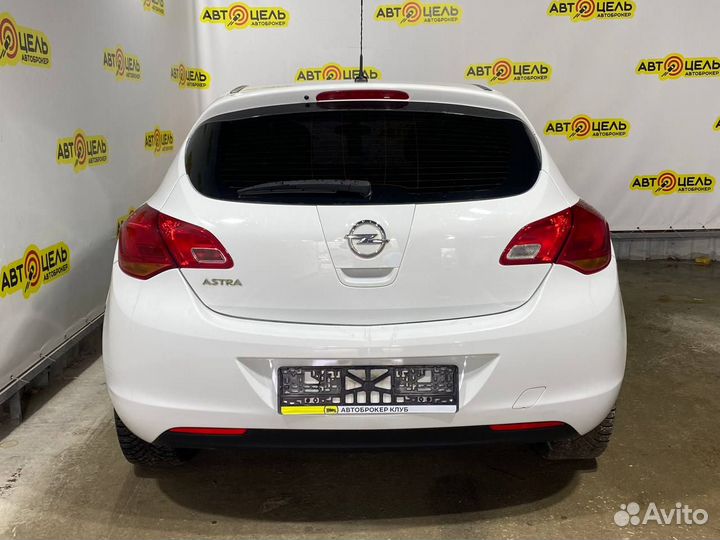 Opel Astra 1.6 AT, 2012, 137 500 км