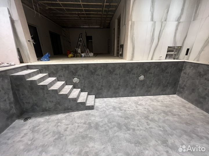 Бордюрный камень для бассейна 6*3(гранит)