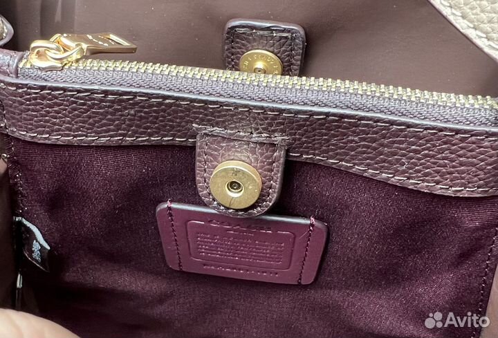 Сумка Coach bucket town mini