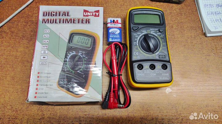 Мультиметр цифровой DT-830L оптом